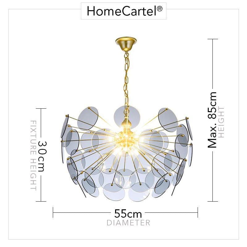 Vengerberg | Modern Glass Chandelier - Home Cartel ®
