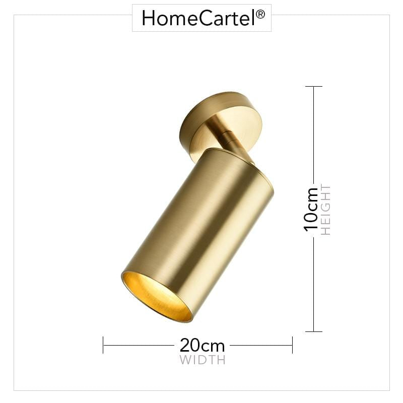 Asva | Brass Track Light - Home Cartel ®