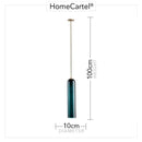 Agneta Une | Colored Glass Modern Pendant Light - Home Cartel ®