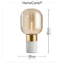 Noma | Modern Table Lamp with Marble Base - Home Cartel ®