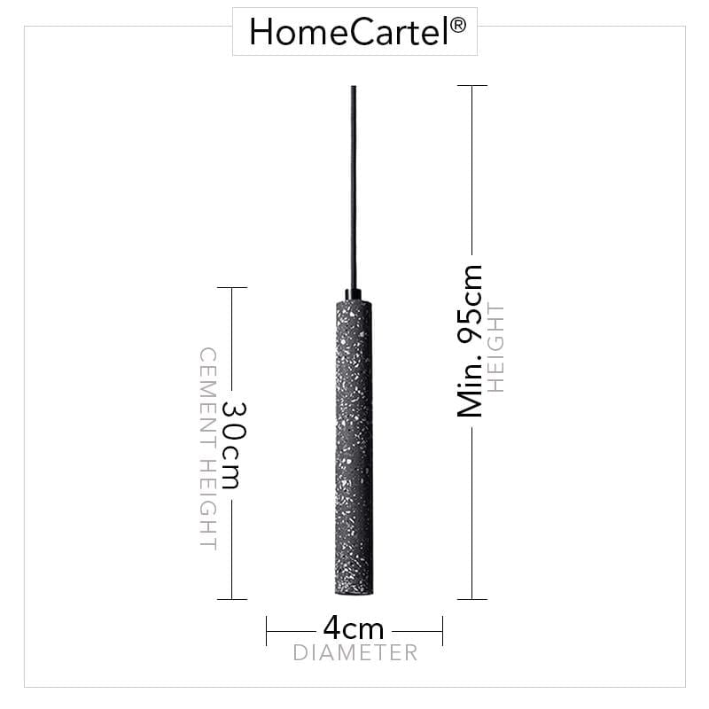 Ulf | Modern Cement Pendant Light - Home Cartel ®