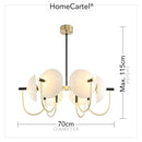 Reidun | Modern Retro Chandelier - Home Cartel ®
