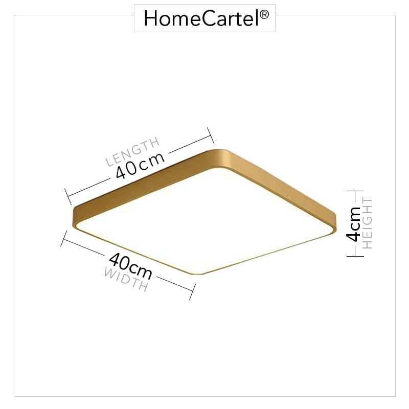Baron Square | Ceiling Mounted Light - Home Cartel ®