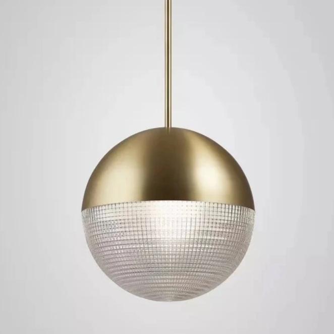 Mia | Brass Globe Pendant Light - Home Cartel ®
