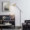 Somerild Deux | Modern Marble Base Floor Lamp