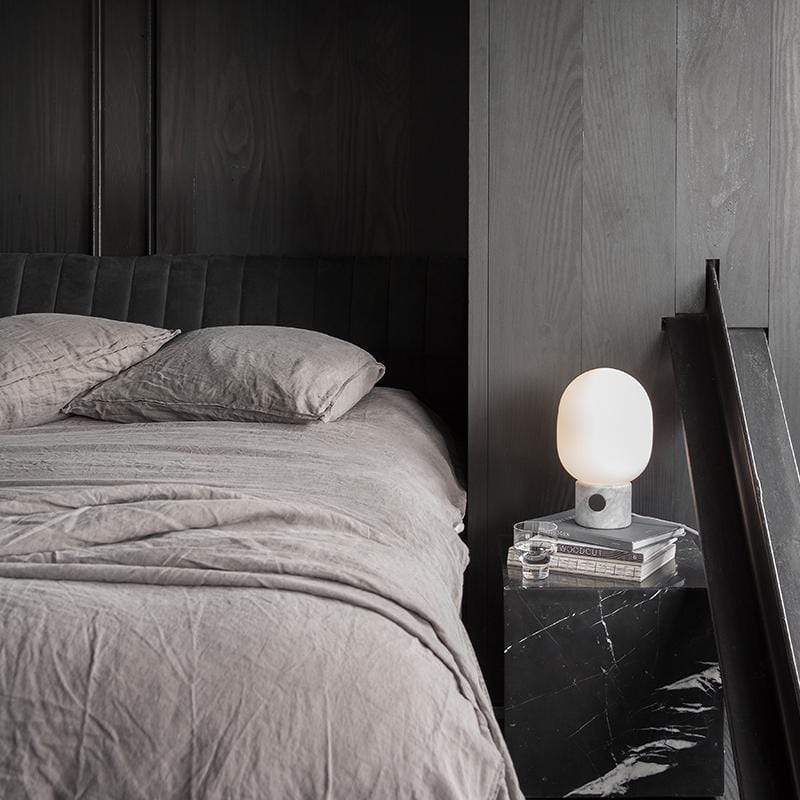 Aron | Scandinavian Marble Base Table Lamp - Home Cartel ®