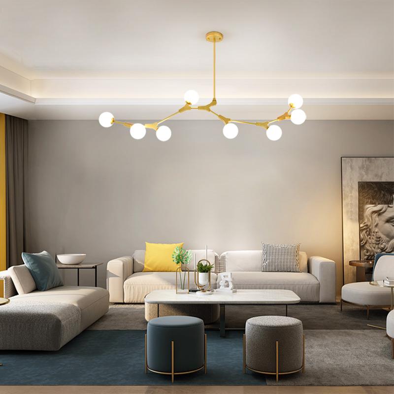Odda | Modern Brass Chandelier - Home Cartel ®