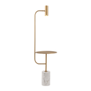 Freya | Gold x Marble Floor Lamp - Home Cartel ®