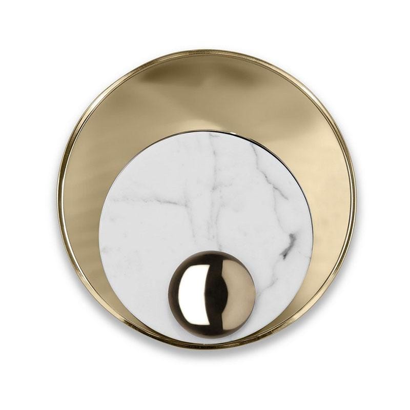 Gersemi | Iron and Marble Wall Lamp - Home Cartel ®