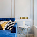 Vegard | Brass Shade with Marble Base Table Lamp