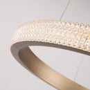 Hera Trois | Modern LED Chandelier with Crystal Details