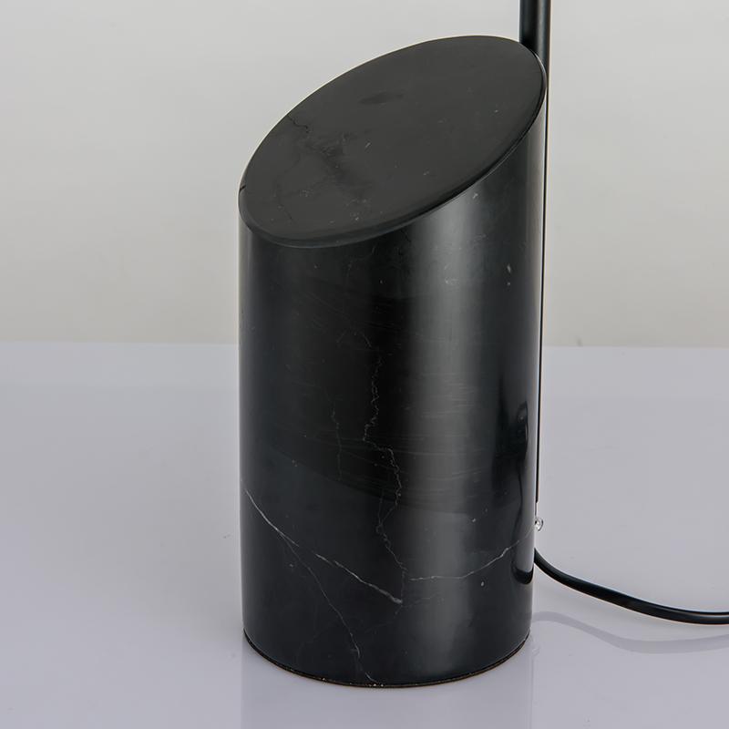 Jokull | Marble Base with Metal Shade Table Lamp - Home Cartel ®