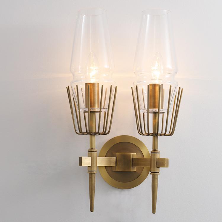 Lyon 2 |  Luxe Glass Wall Lamp - Home Cartel ®