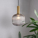Layla 2 | Smoked Glass Pendant Light - Home Cartel ®