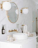 Salvi Gold Frost | Wall Sconce - Home Cartel ®