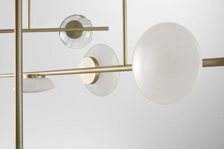 Haldane Du | Glass Modern LED Chandelier - Home Cartel ®