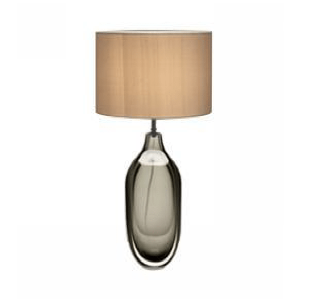 Tabitha | Glass Table Lamp with Shade - Home Cartel ®