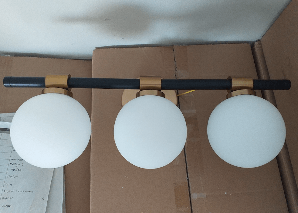 Nova 3 | Black Wall Sconce - Home Cartel ®