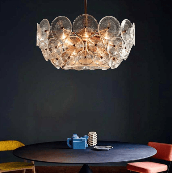 Adrienne | Modern Luxe Glass Chandelier - Home Cartel ®