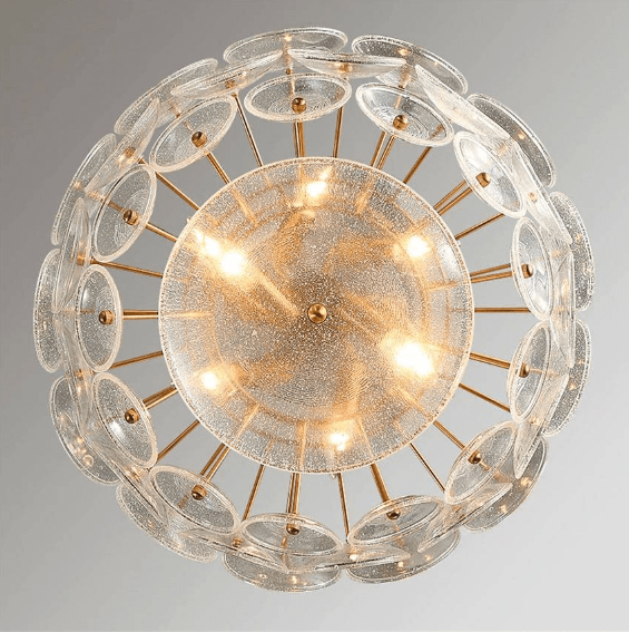 Adrienne | Modern Luxe Glass Chandelier - Home Cartel ®