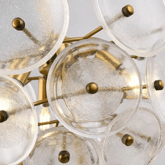 Adrienne | Modern Luxe Glass Chandelier - Home Cartel ®