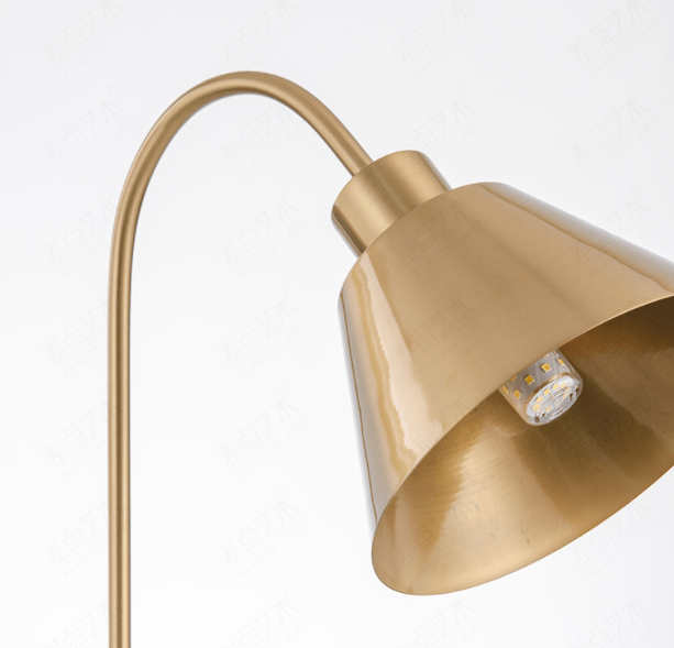 Boden | Brass Marble Table Lamp - Home Cartel ®