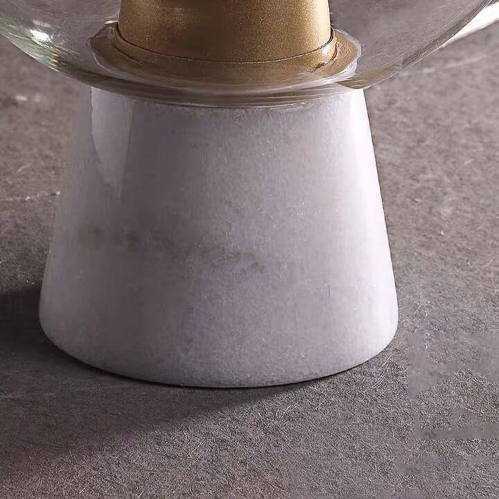 Ulrika | Marble & Glass Table Lamp