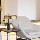 Nysse | Marble Base Metal Shade Table Lamp