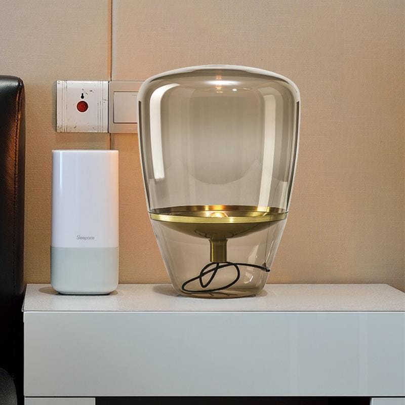 Hal | Modern Glass Table Lamp - Home Cartel ®