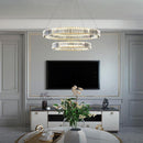 Solveig Deux | Modern LED Crystal Chandelier