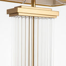 Lelle | Fluted Glass Base Table Lamp