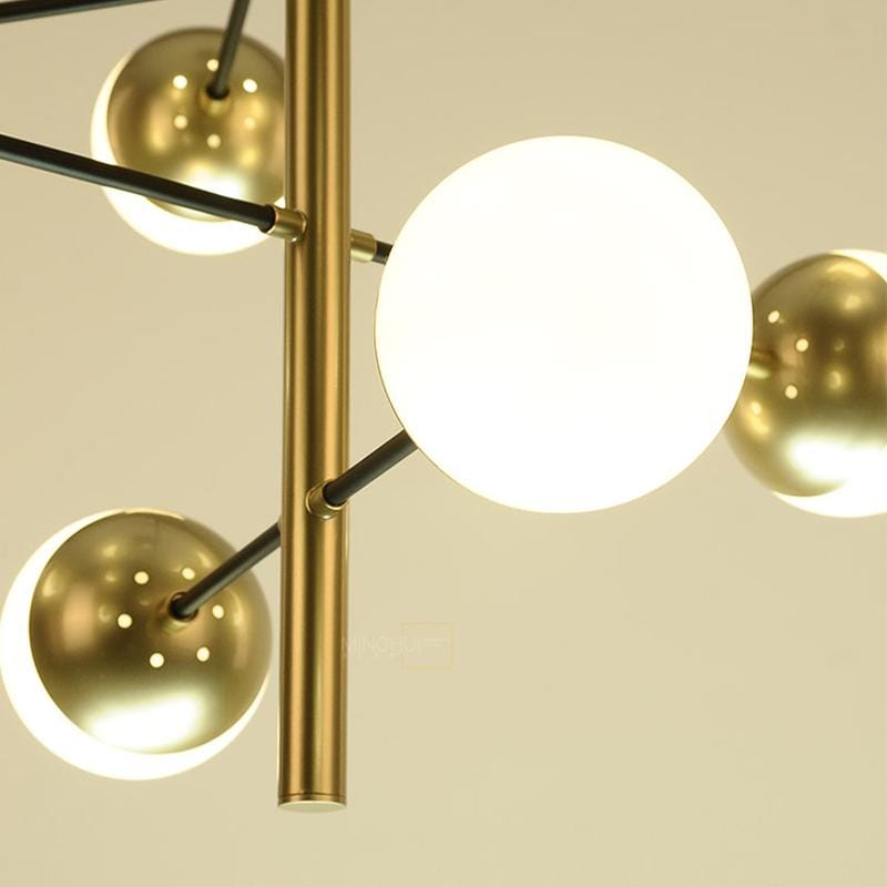 Frida | Modern Chandelier with Glass Orbs - Home Cartel ®