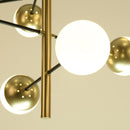 Frida | Modern Chandelier with Glass Orbs