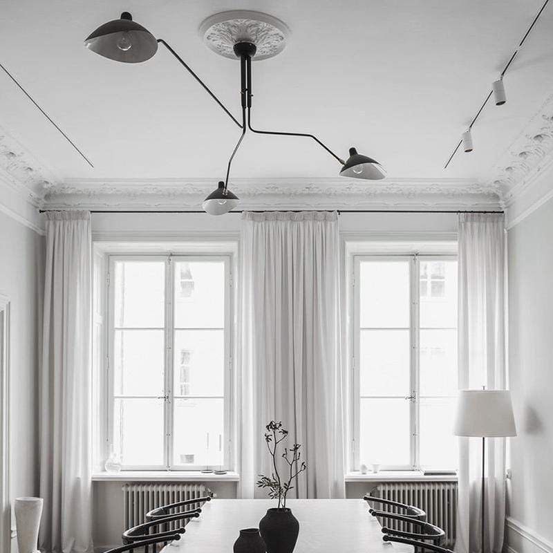 Hagar Black | Mid-Century Chandelier - Home Cartel ®