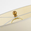 Ottilia | Hammered Glass Base Table Lamp