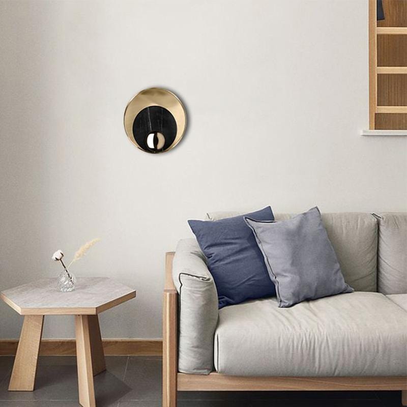 Gersemi | Iron and Marble Wall Lamp - Home Cartel ®