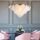 Astrid | Round (Acrylic Glass) Fringe Chandelier - Home Cartel ®