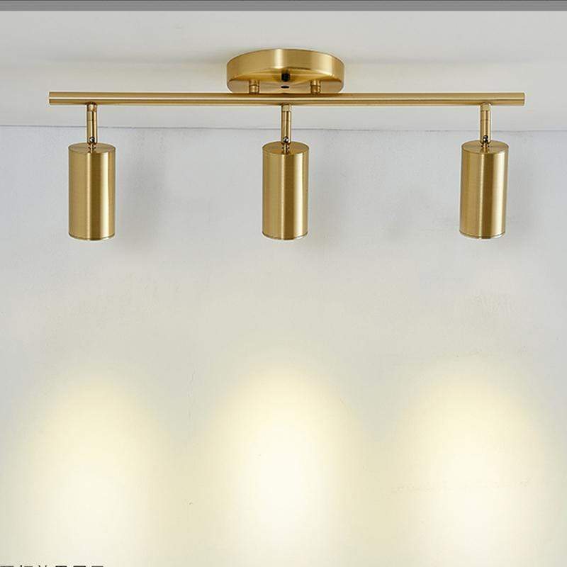 Asva 3 Heads | Brass Track Light - Home Cartel ®