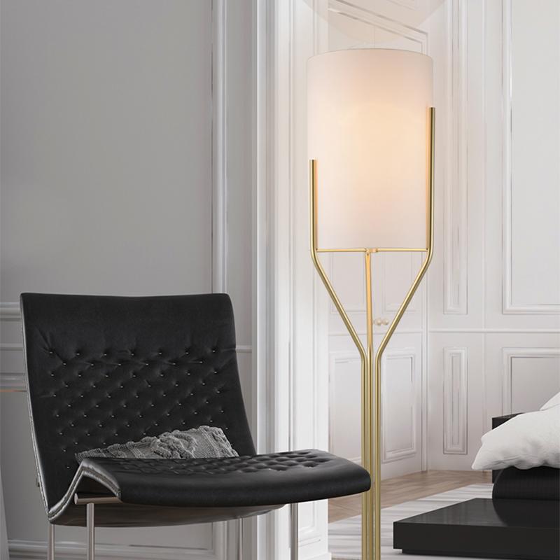 Hallbjorn | Modern Shade Floor Lamp - Home Cartel ®