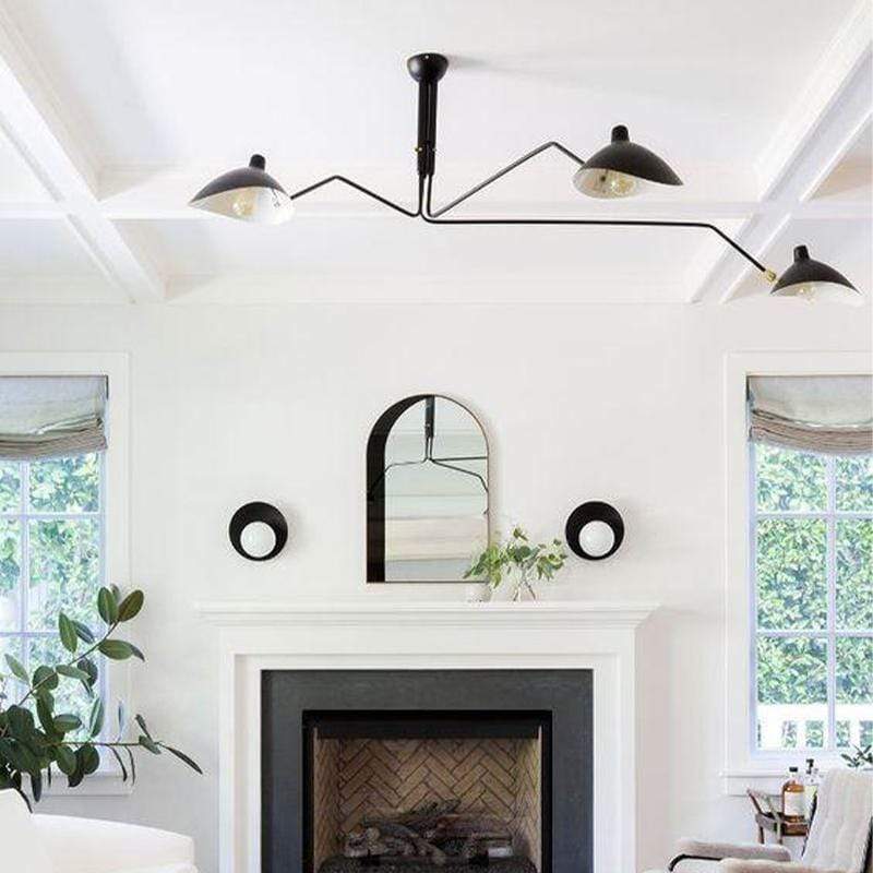 Hagar Black | Mid-Century Chandelier - Home Cartel ®