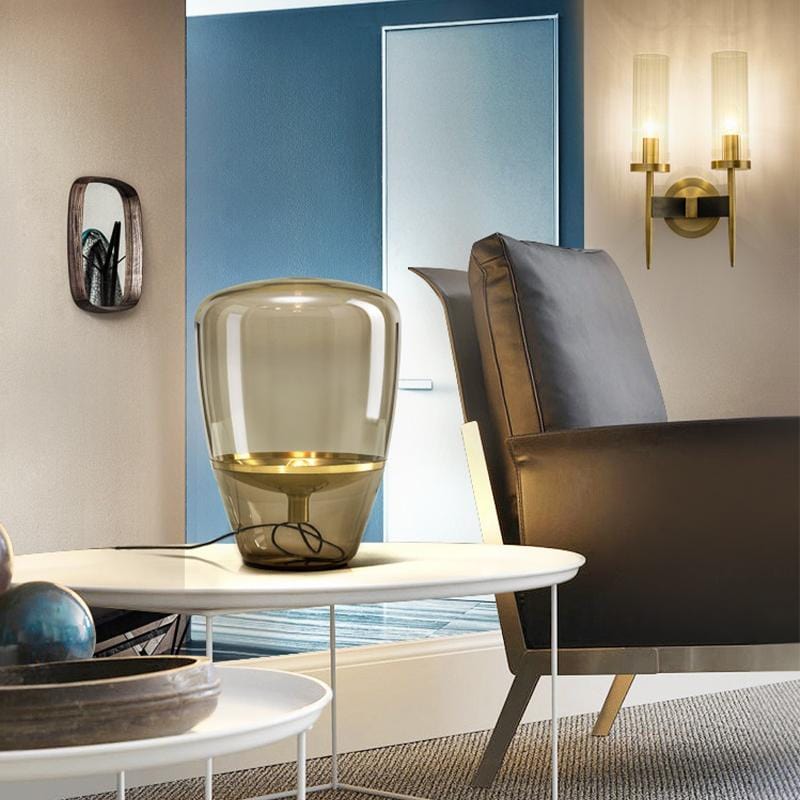 Hal | Modern Glass Table Lamp - Home Cartel ®