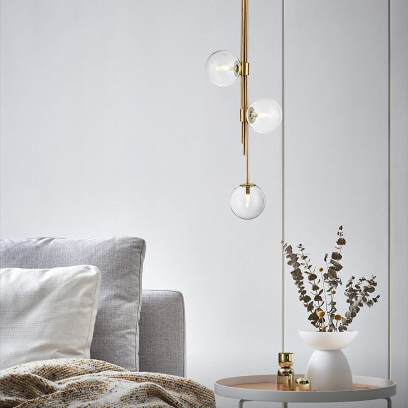 Roslin Une | Clear Glass Pendant Light - Home Cartel ®