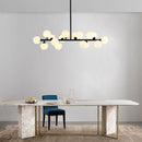 Thilly | Frosted Ball Chandelier - Home Cartel ®