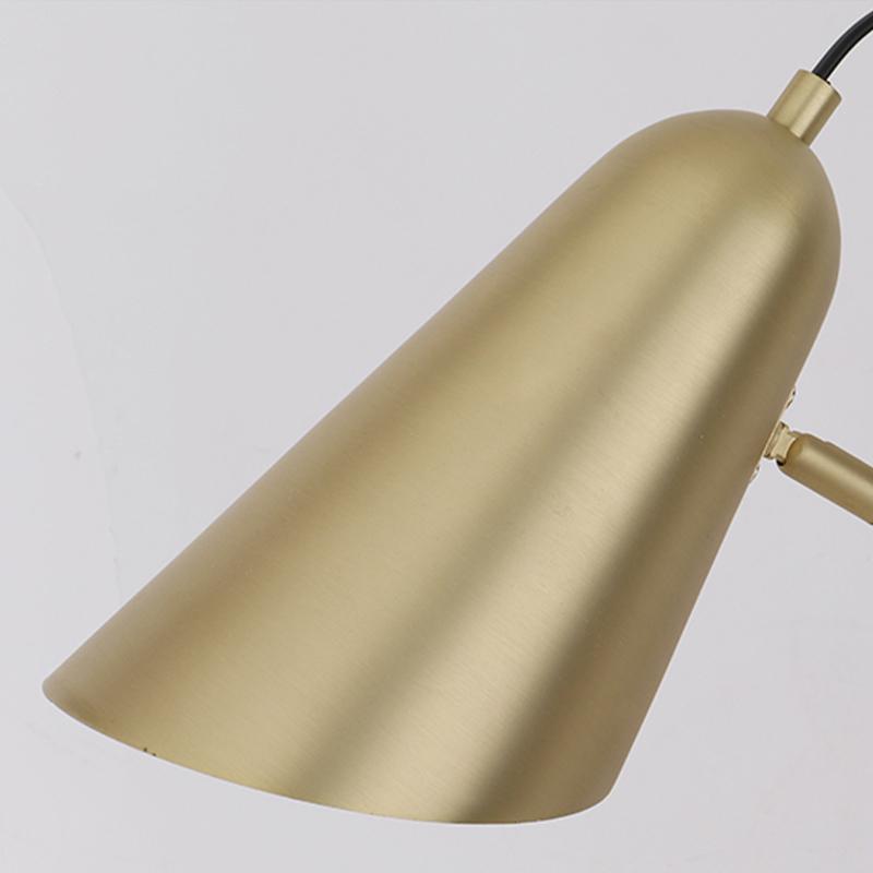 Somerild Deux | Modern Marble Base Floor Lamp - Home Cartel ®