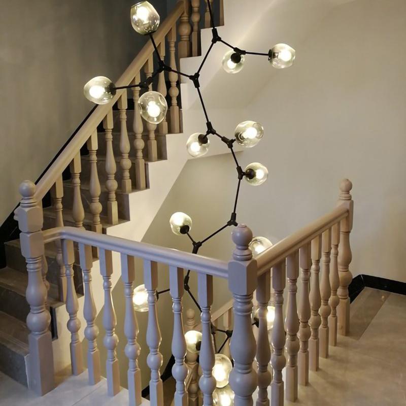 Vanja 15 | Black Smokey Glass Luxe Chandelier - Home Cartel ®