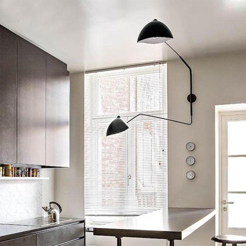 Hagar Double | Mid-Century Wall Sconce - Home Cartel ®