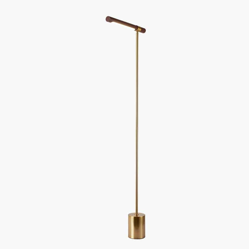 Halden | Wooden Finish Modern Floor Lamp - Home Cartel ®