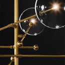 Dana 8 | Brass Modern Chandelier - Home Cartel ®