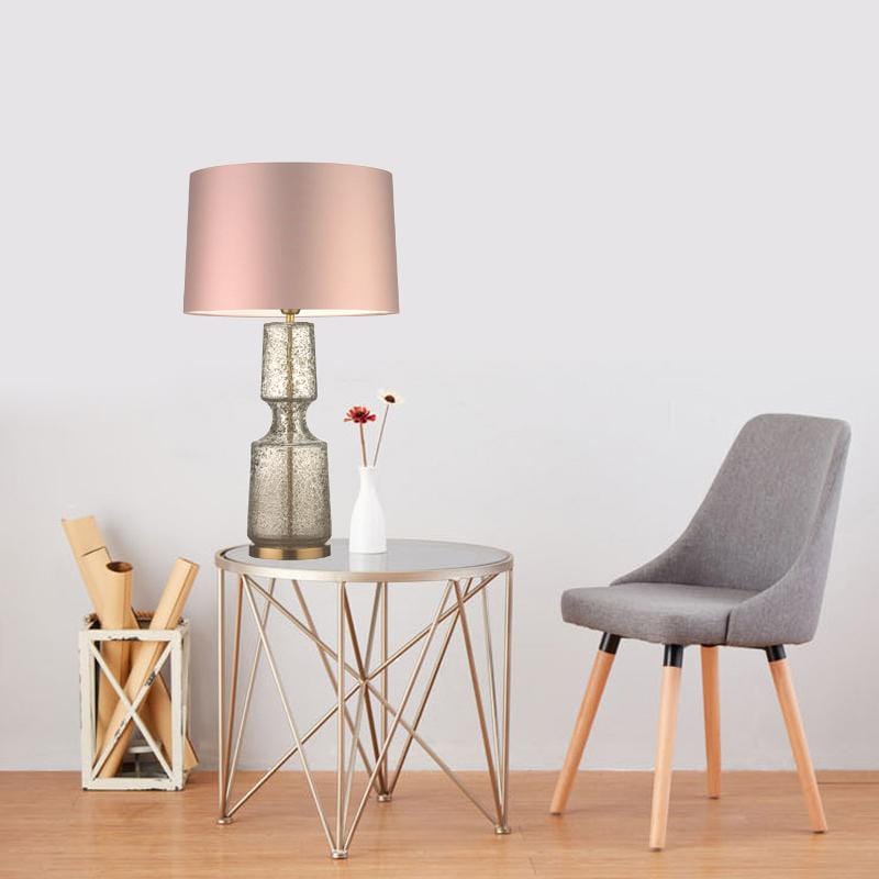 Gerda | Smoked Glass Table Lamp