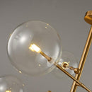 Dana 6 | Brass Modern Chandelier - Home Cartel ®